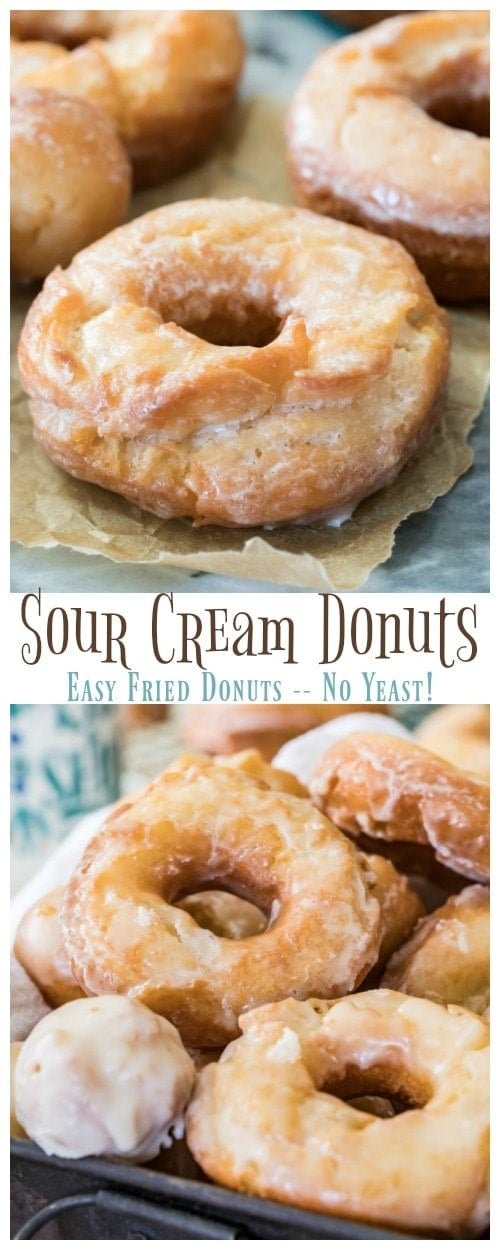Sour Cream Donuts