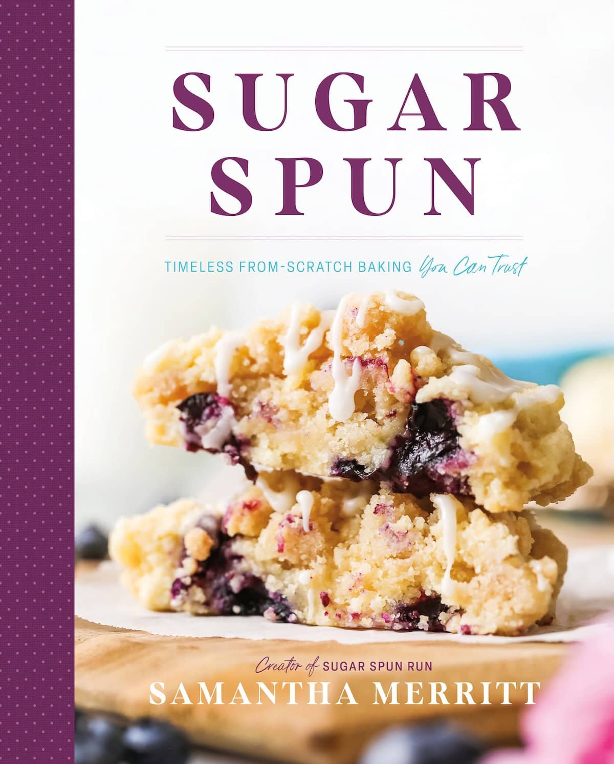 Cookbook cover for Sugar Spun cookbook